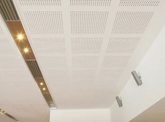 echostop perforated plasterboard